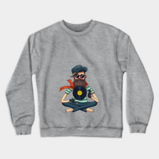 Vinyl Dude 02 Crewneck Sweatshirt
